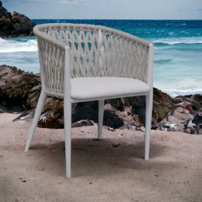 Artesia Cora Outdoor Dining Chair V3-CORA-WH