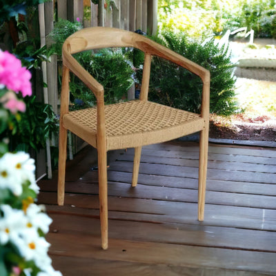Artesia Eijnar Outdoor Dining Chair Natural 7-DC-EIJNAR-NAT
